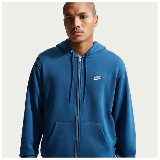 Nike Ανδρική ζακέτα Sportswear Club French Terry Full-Zip Hoodie